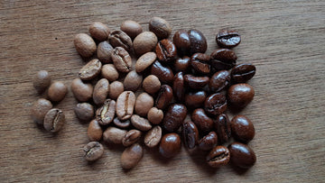 Arabika ir robusta kavos pupelės